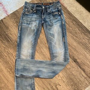 Rock Revival Jacklyn Straight Jeans Size 25